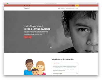Adopted template preview