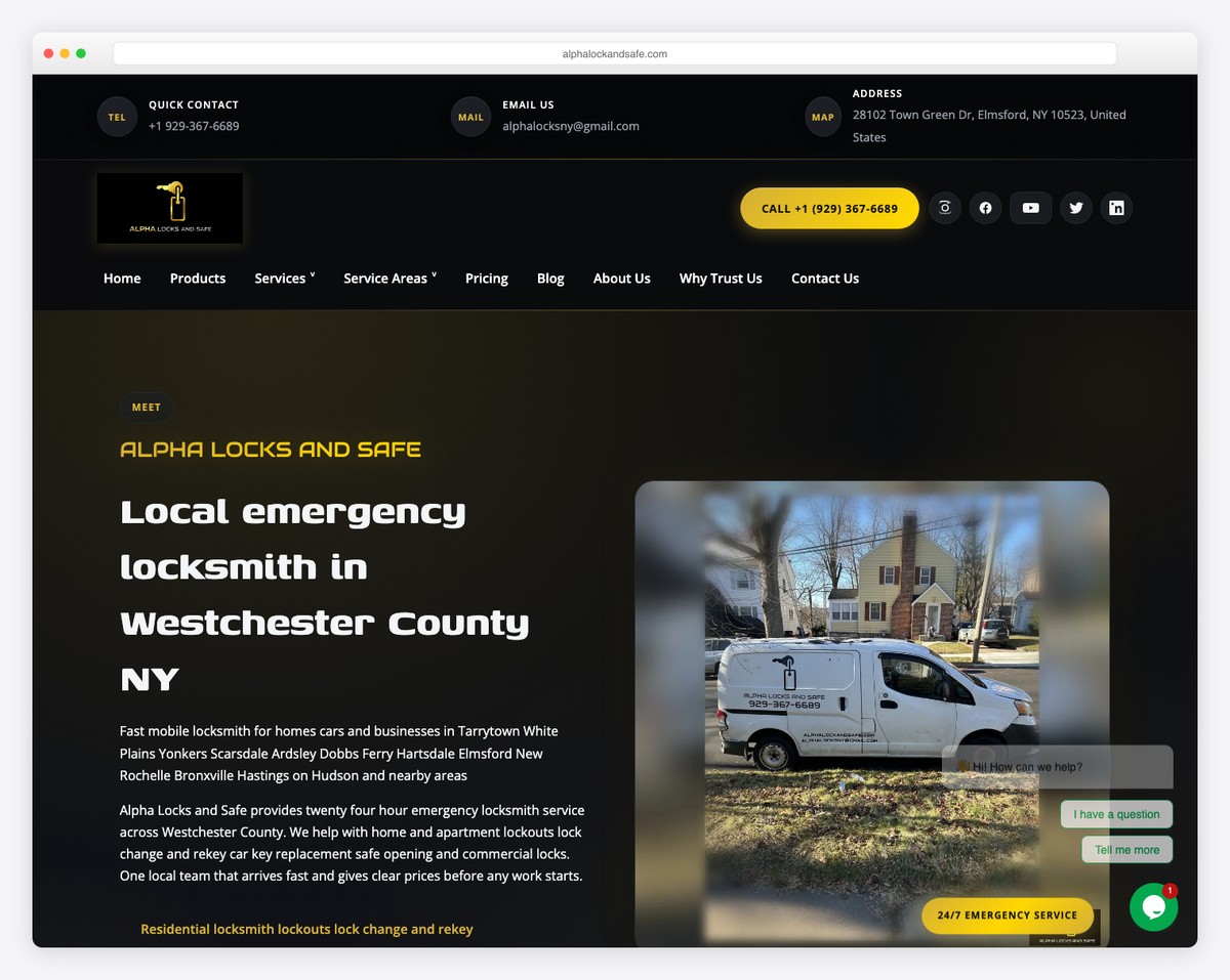 alpha locks and safe website example