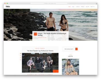 Article template preview