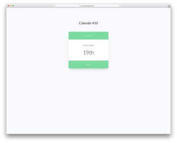 calendar 10