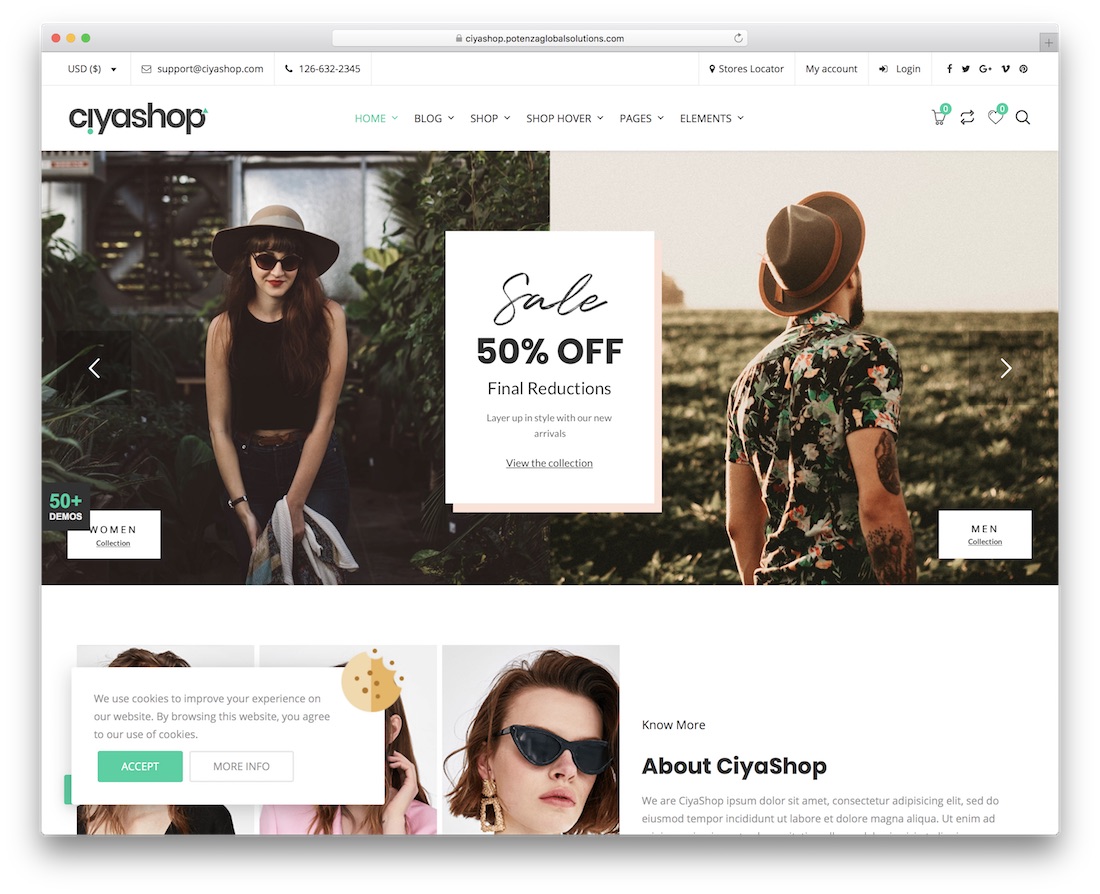 ciyashop wpml compatible wordpress theme