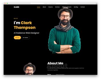 clark free template