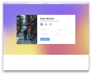 colorlib free wizard 22
