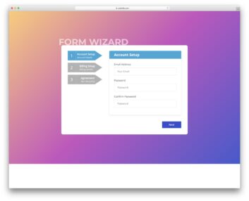 colorlib free wizard 27