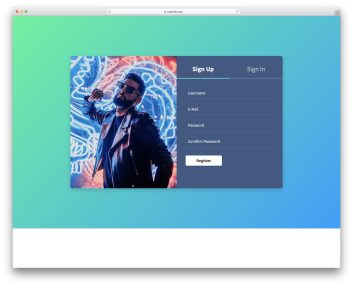 colorlib reg form 34