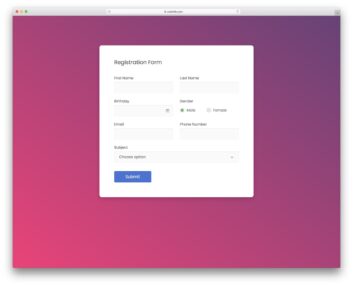 colorlib reg form 4