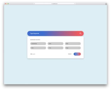 colorlib search form 10