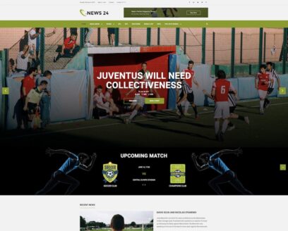 community website templates