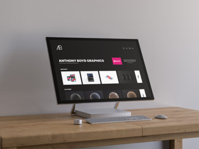computer mockups