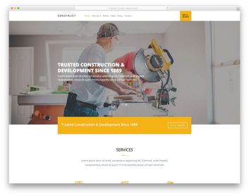Construct template preview