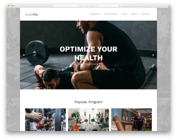 crossfits free template