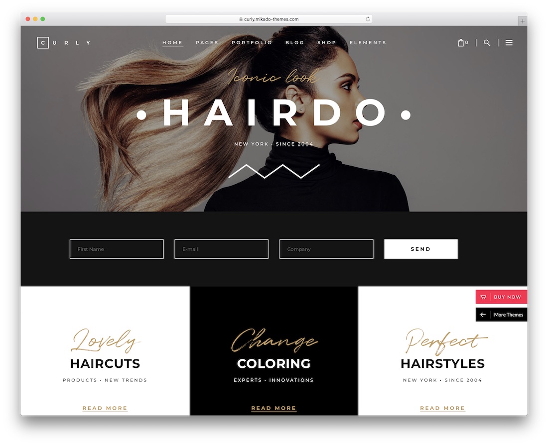 curly wpml compatible wordpress theme