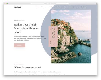 ecoland free template