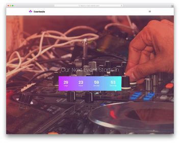 Eventasia template preview