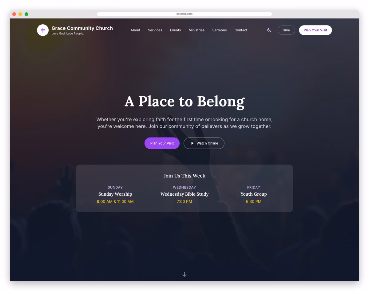 FaithCommunity - Astro and Tailwind CSS Template