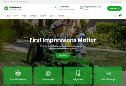 Landscaping Website Templates