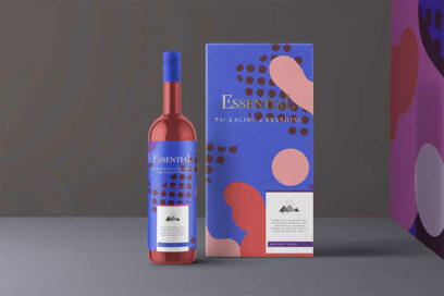 wine bottle mockups