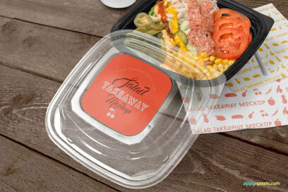 food packaging mockups