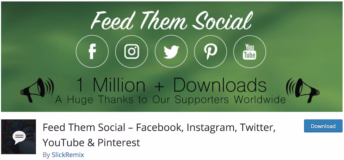 feed them social free plugin
