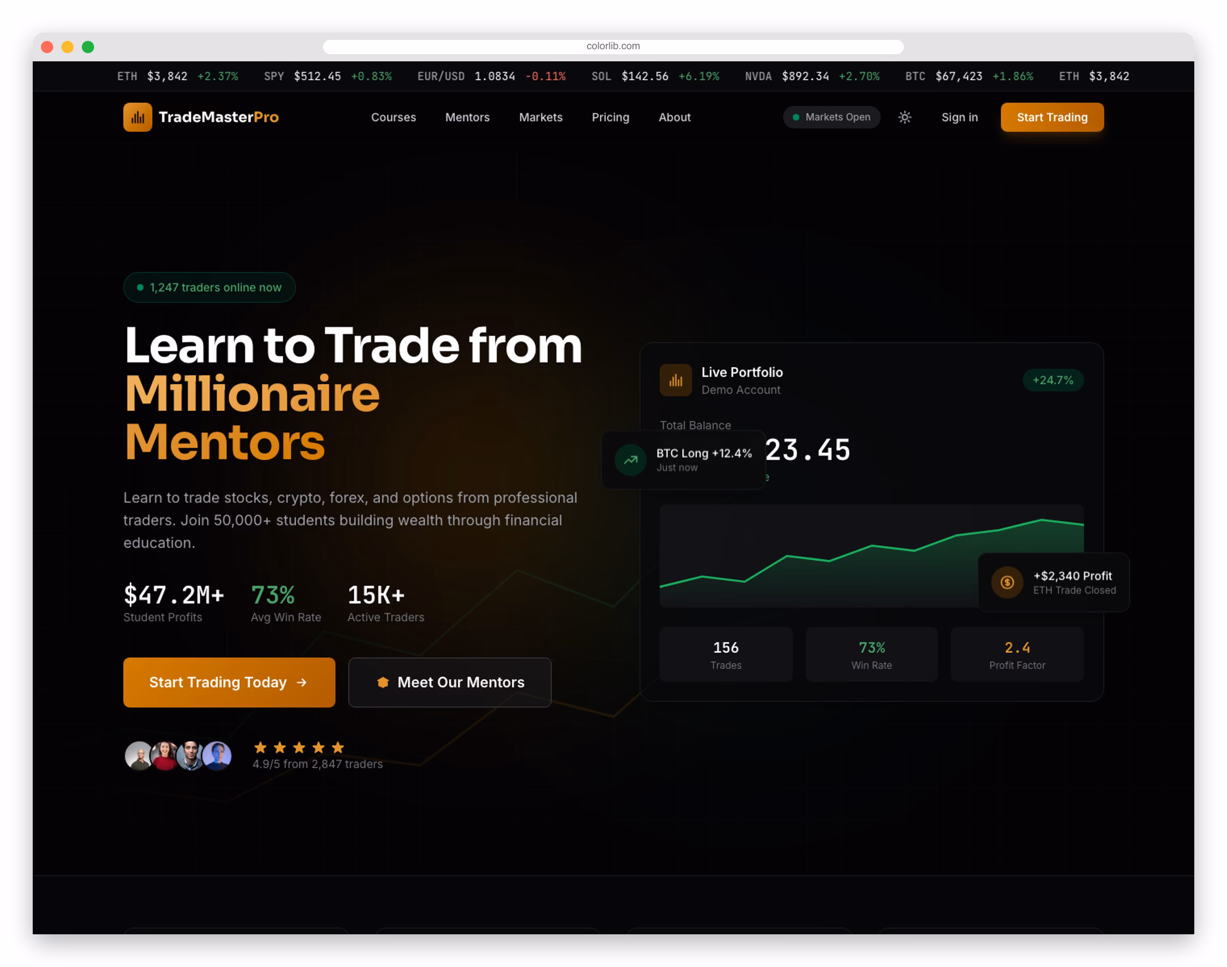 FinanceFlow Template