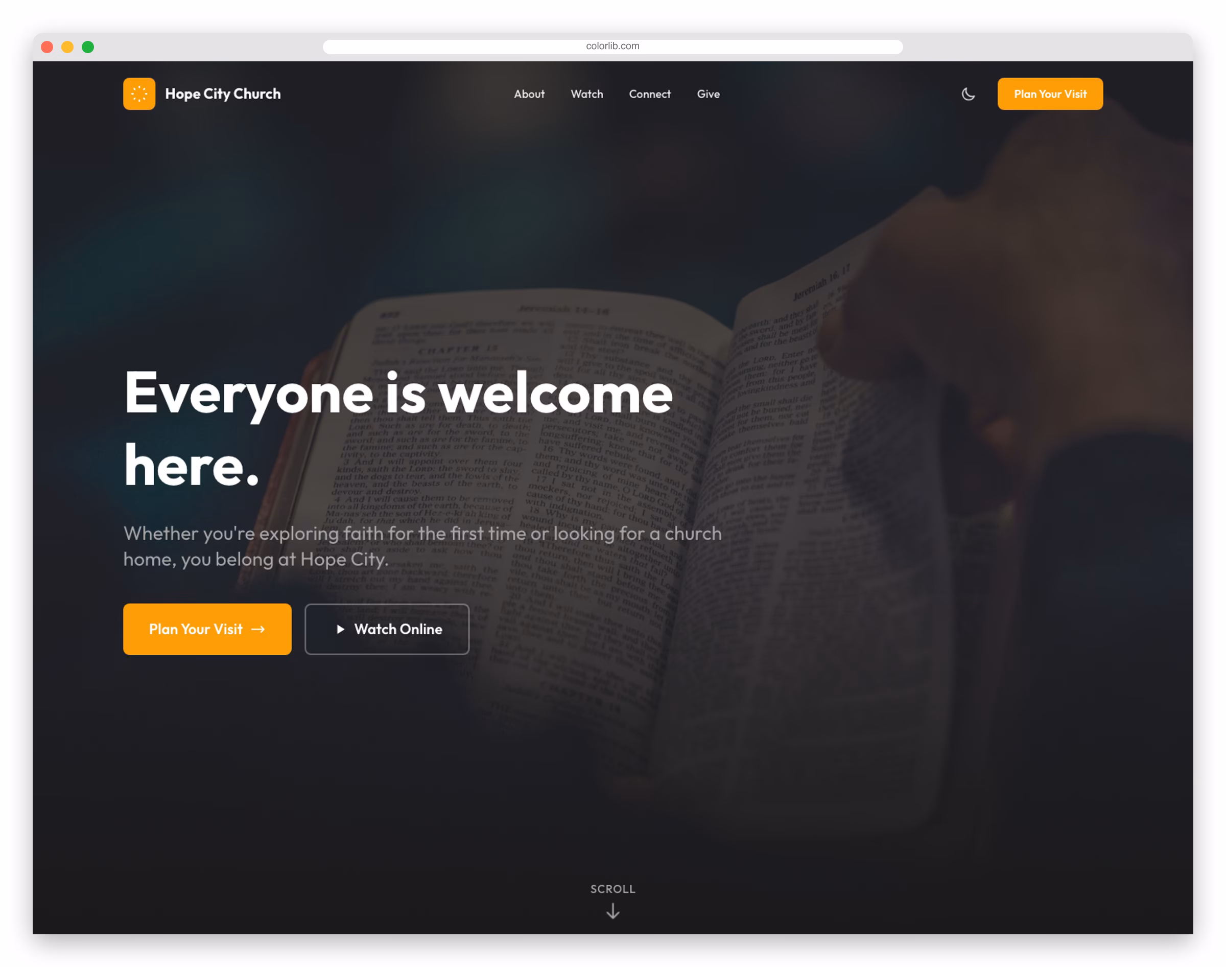HopeFoundation Template