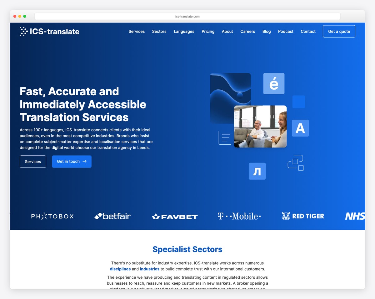 ics-translate website example