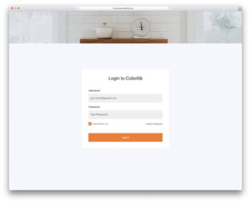 login form 03
