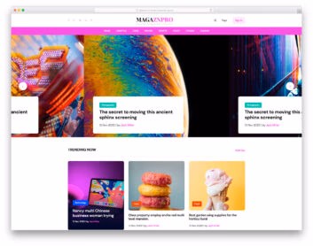 Magaznpro Colorlib Template