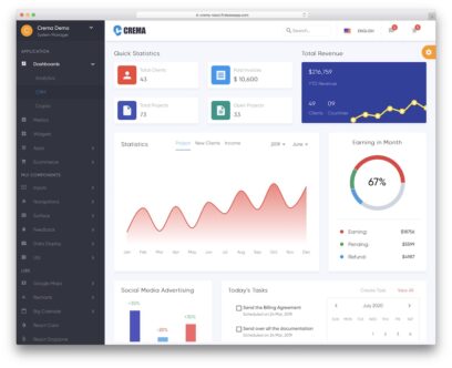 material ui templates