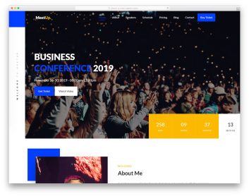 meetup free template