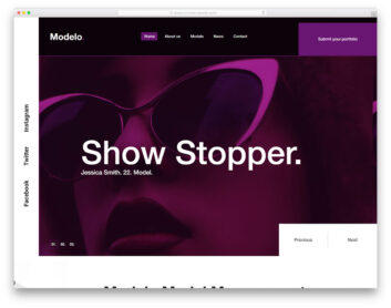 modelo free template