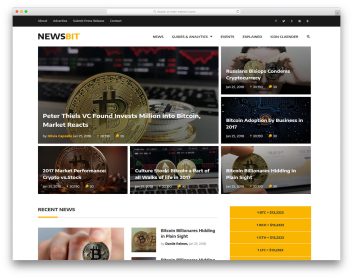 newsbit free template