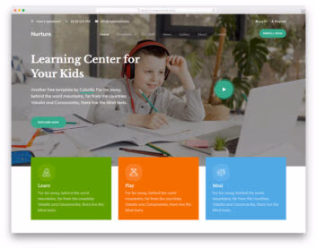 Nurture template preview