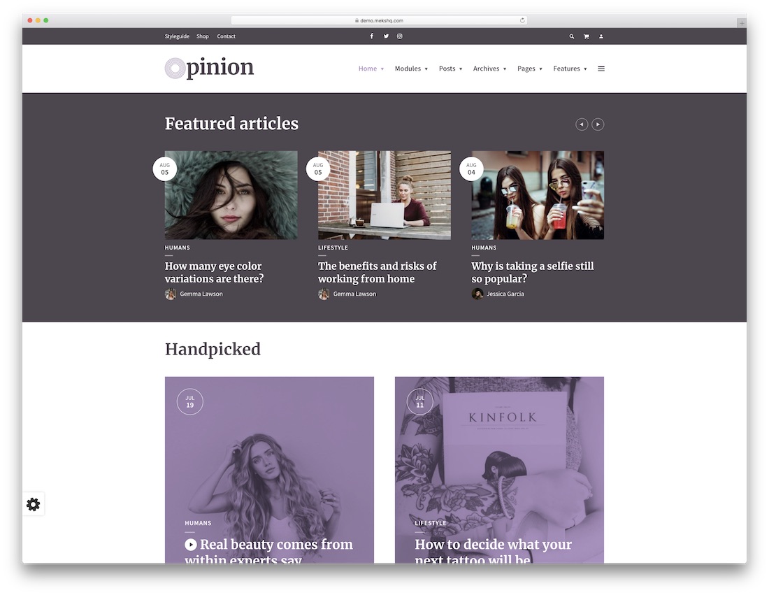 opinion beautiful wordpress theme
