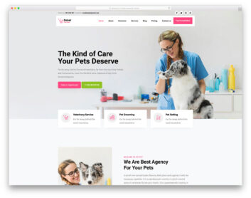 PetVet free Template