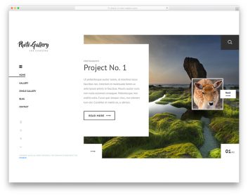 photogallery free template