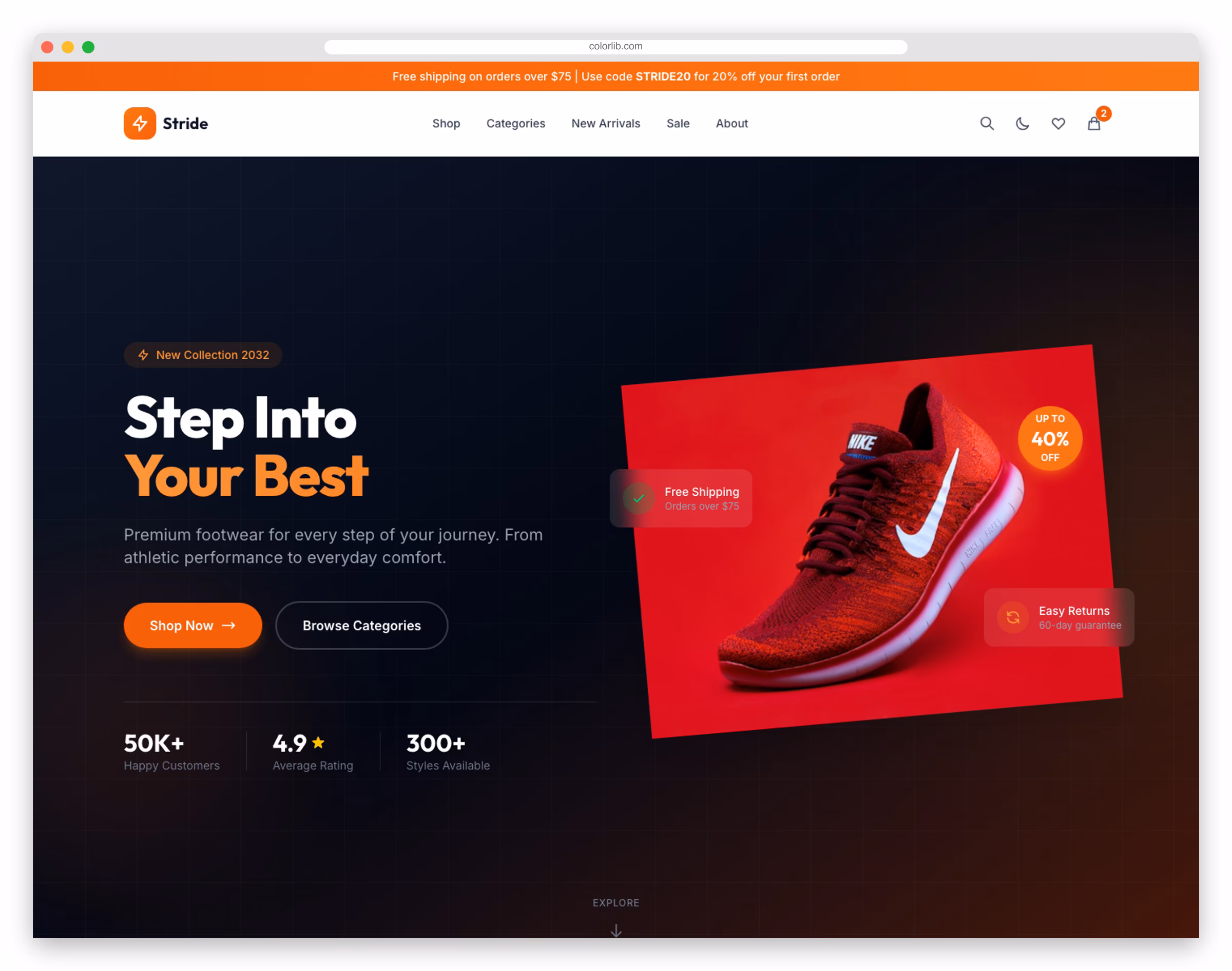 SoleStyle Template