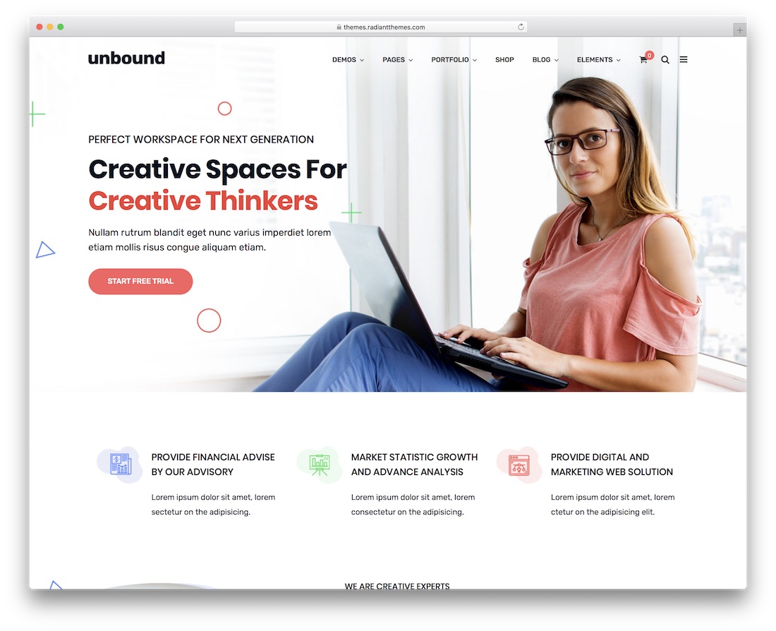 unbound wpml compatible wordpress theme