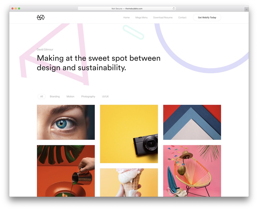 webify beautiful wordpress theme