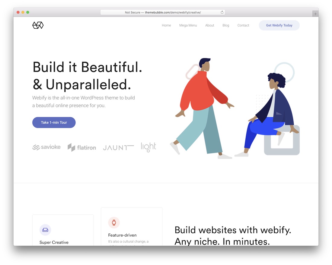 webify wpml compatible wordpress theme