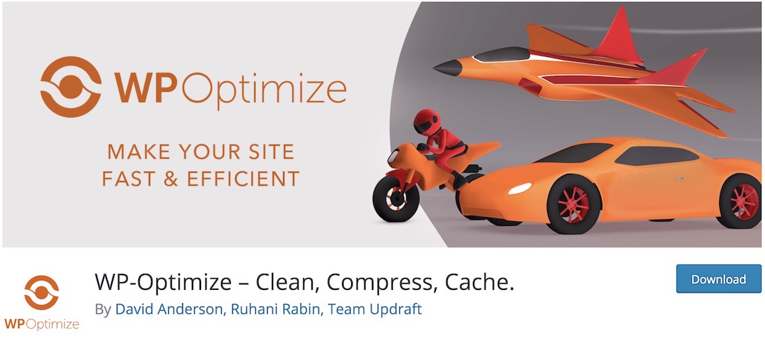 wp-optimize wordpress caching plugin