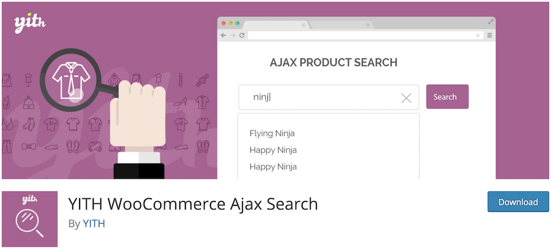 yith woocommerce ajax search wordpress plugin