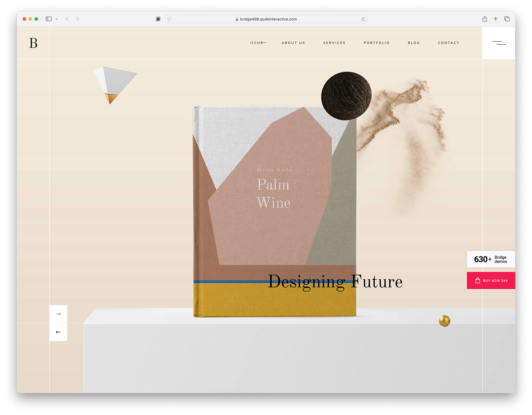 Bridge - simple and creative WordPress theme for agencies