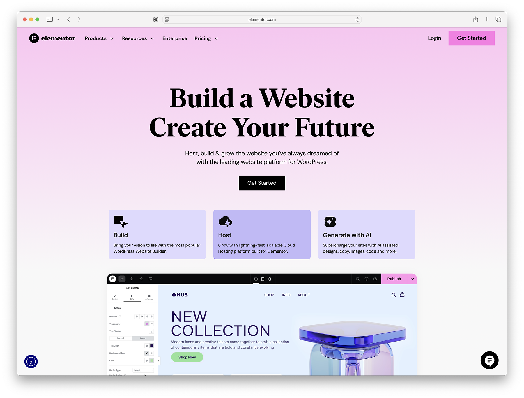 Elementor - best WordPress website builder theme and plugin