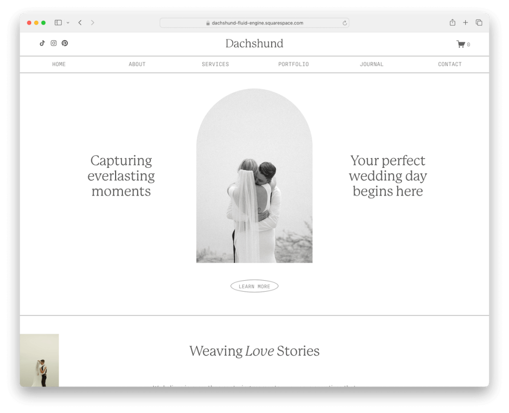 squarespace wedding photographer templates