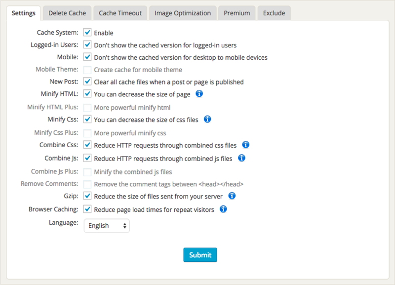 WP Fastest Cache